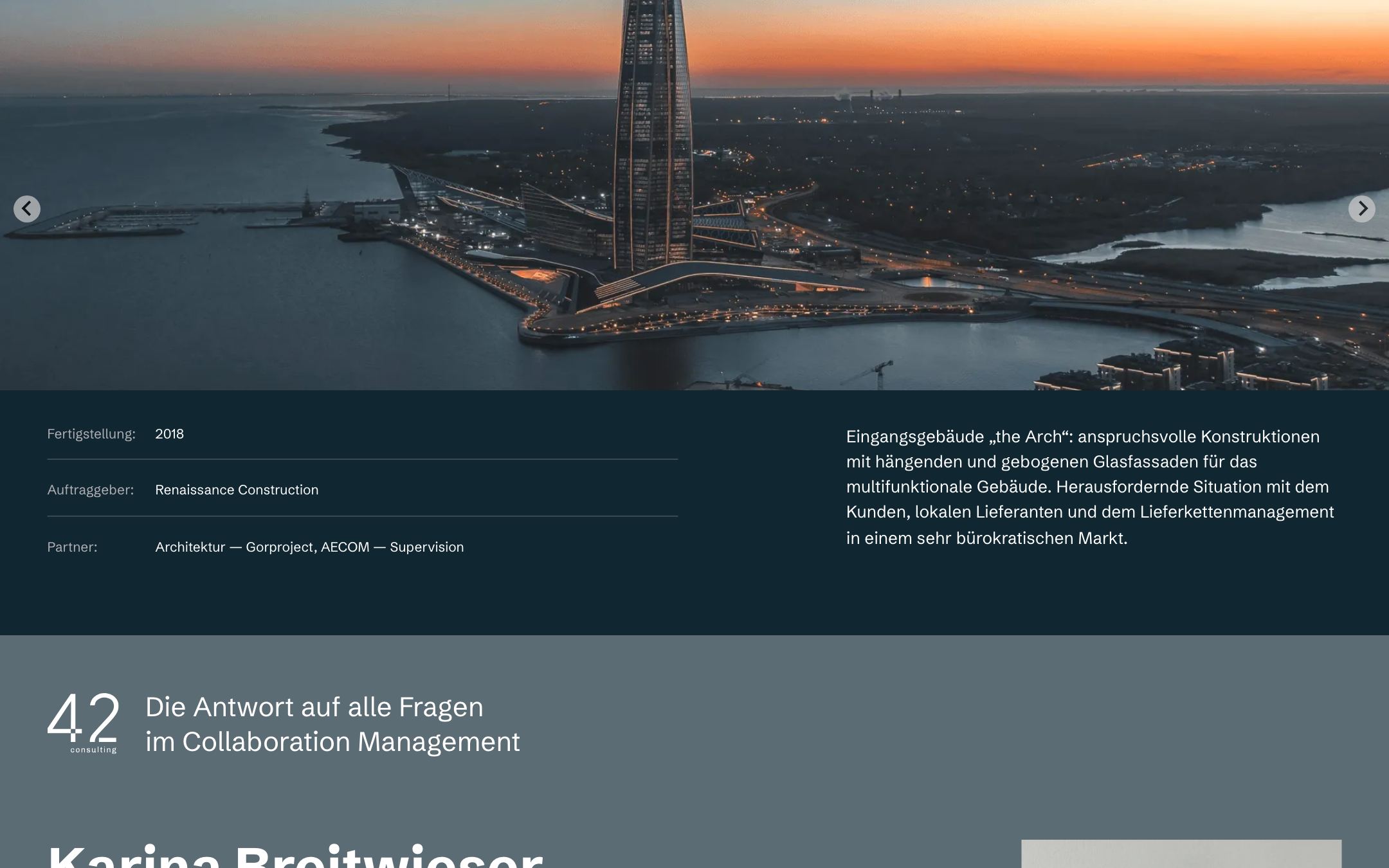 42 Consulting — Inhaltsbereich